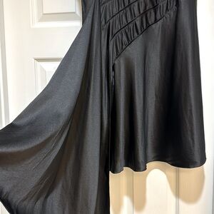 Marc Jacobs - Black A-Line Silk Skirt (vintage), Size 10